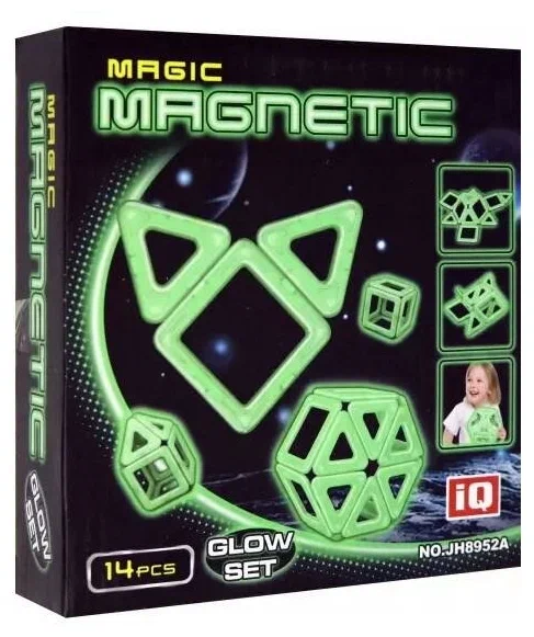 Kribly Boo Флуоресцентный конструктор 14 деталей